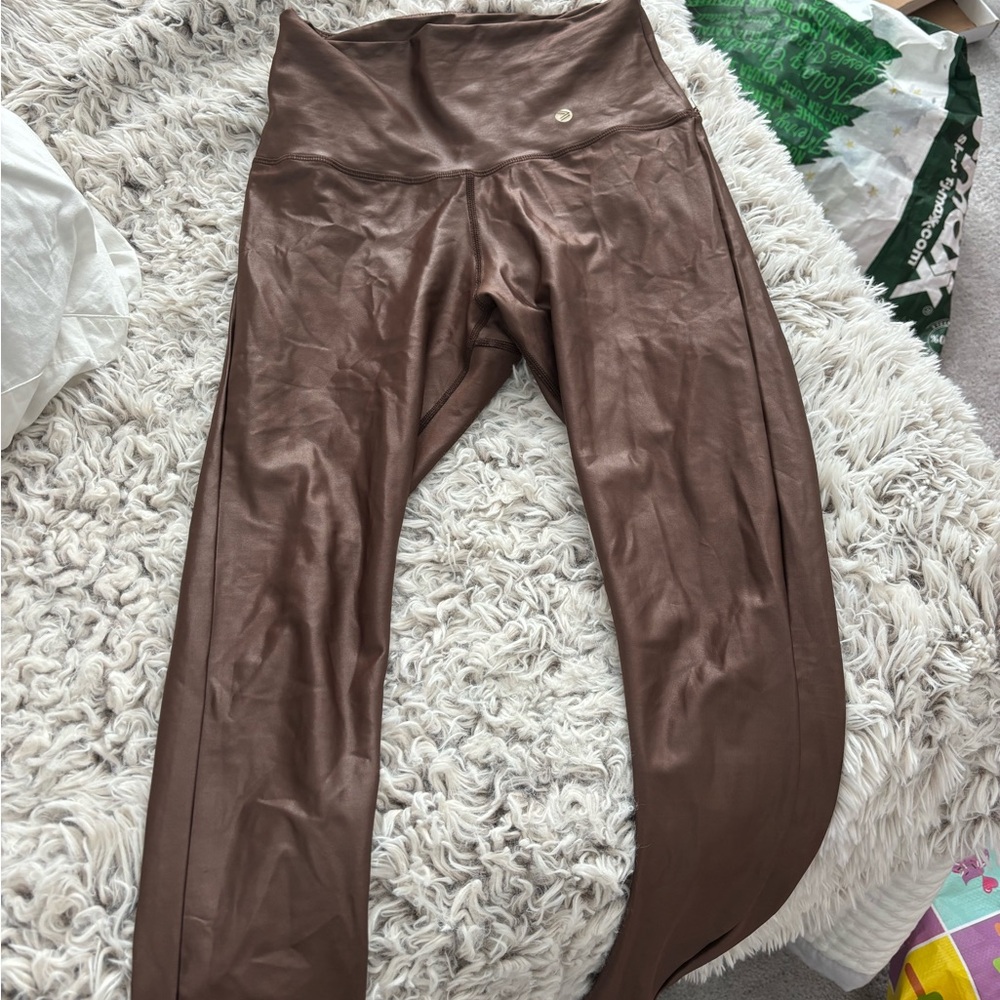Savvi brownish gold leggings